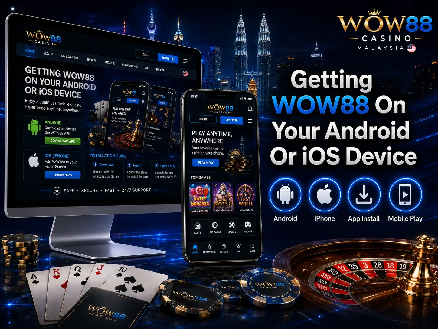 Getting WOW88 On Your Android Or iOS Device