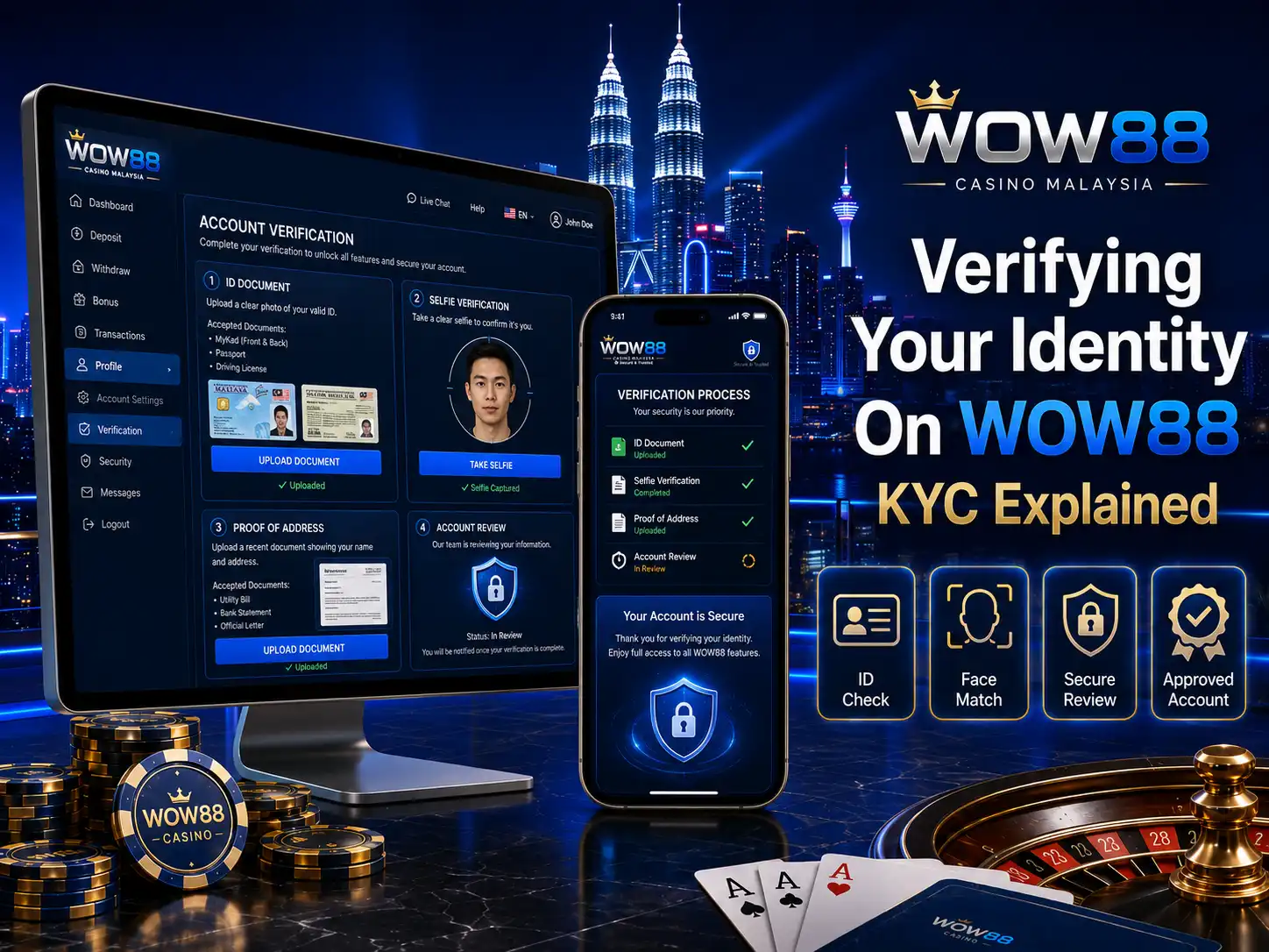 Verifying Your Identity On WOW88 (KYC Explained)